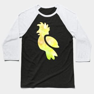 Cockatoo Watercolor Baseball T-Shirt